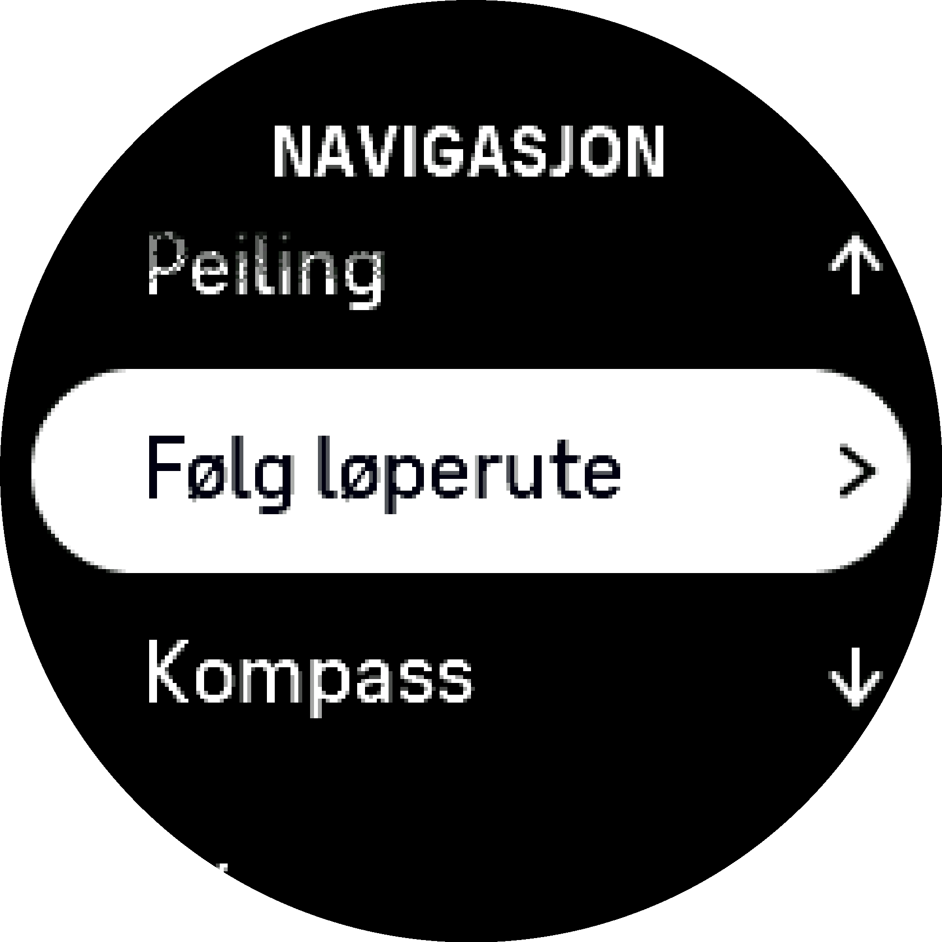 Følg løperute S9PP