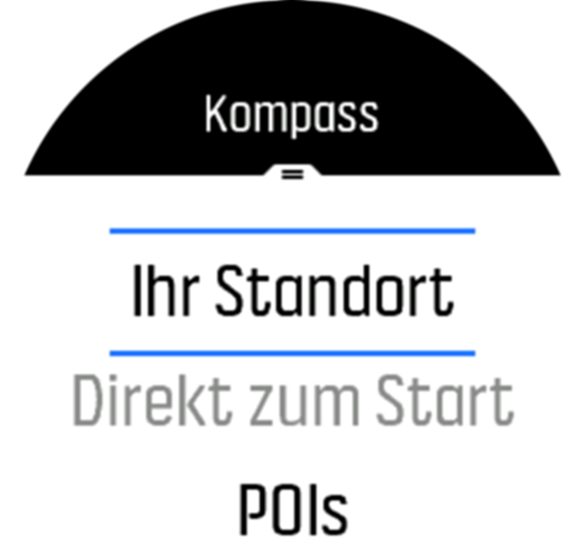 Compass shortcuts en