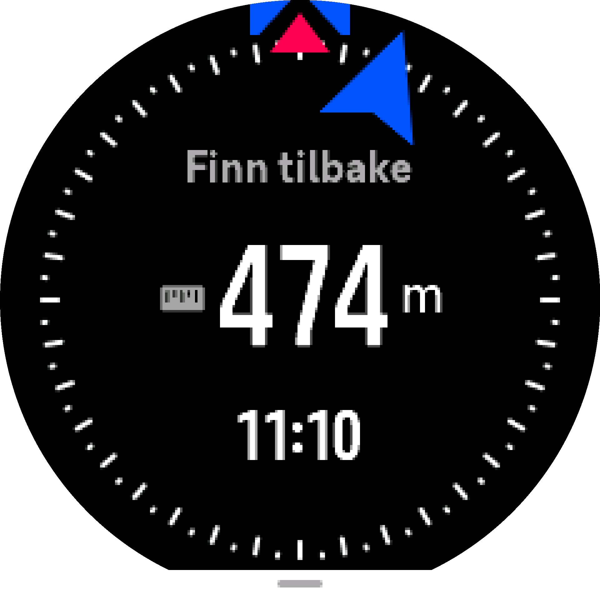 Finn tilbake-visning S9PP