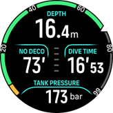 screen ng scuba dive