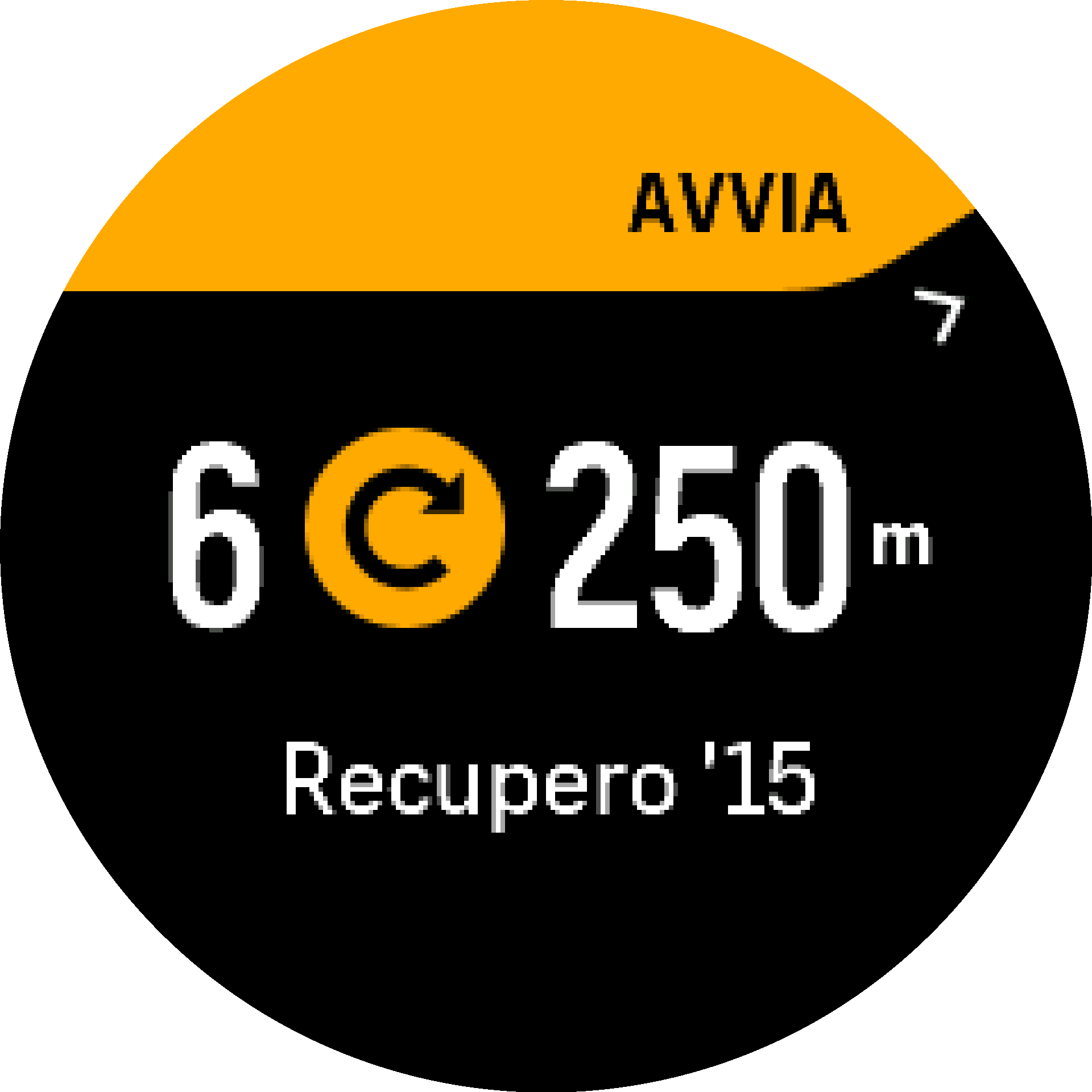 Avvio allenamento a intervalli S9PP