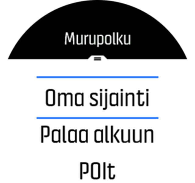 Vieritä kohtaan Findback Spartan (Reitti takaisin)