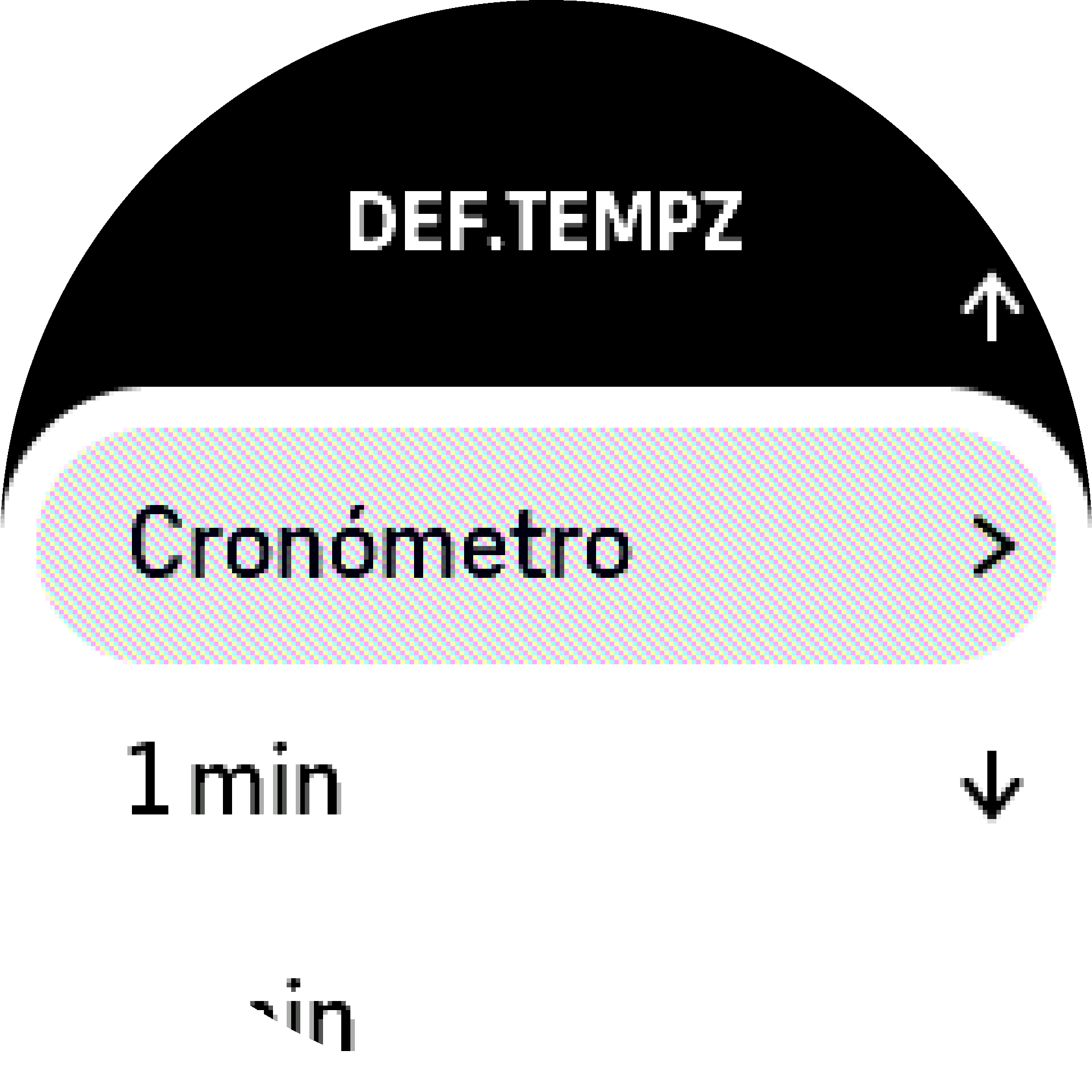 TemporizadorWidget Opções