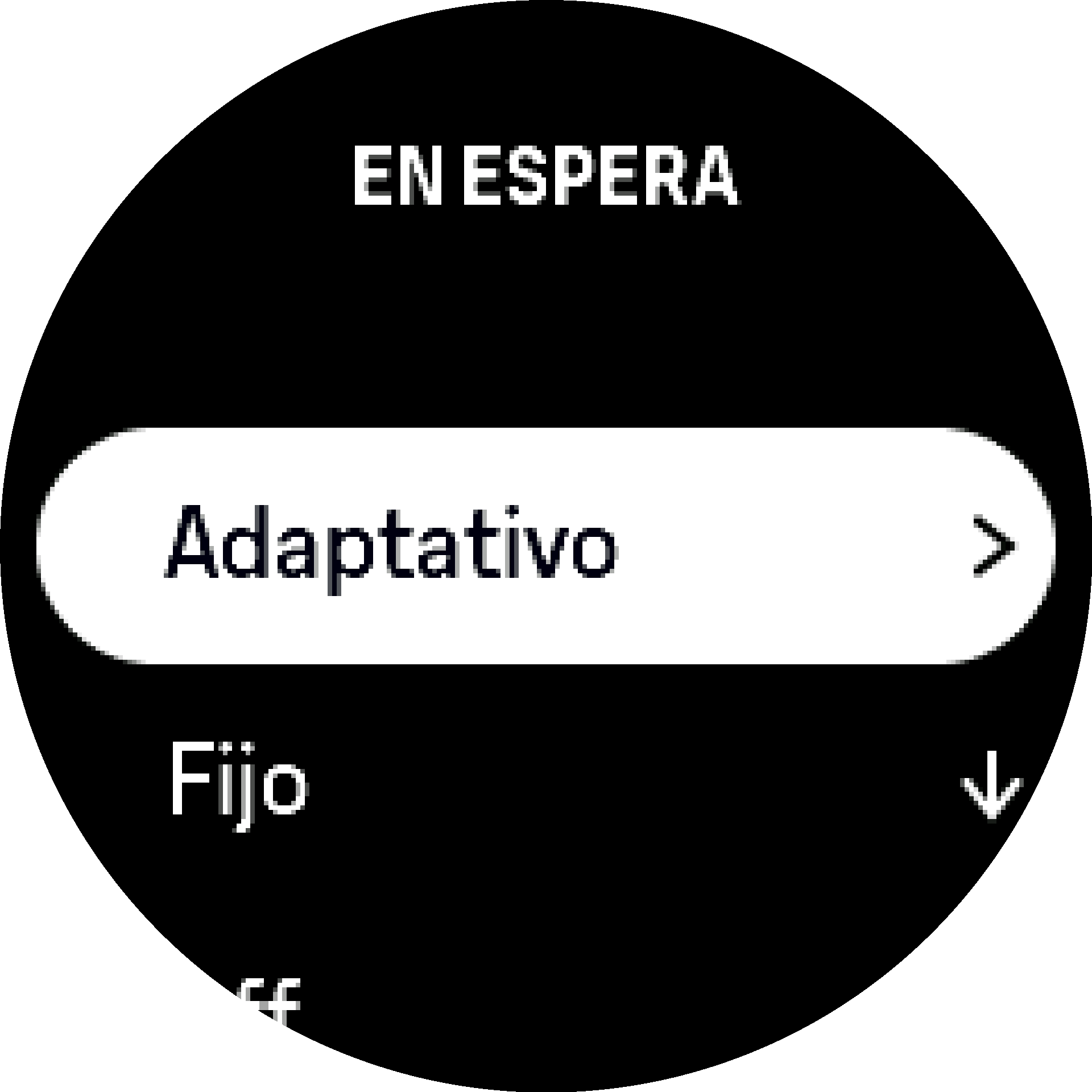 Ajustes de la luz de fondo S9PP
