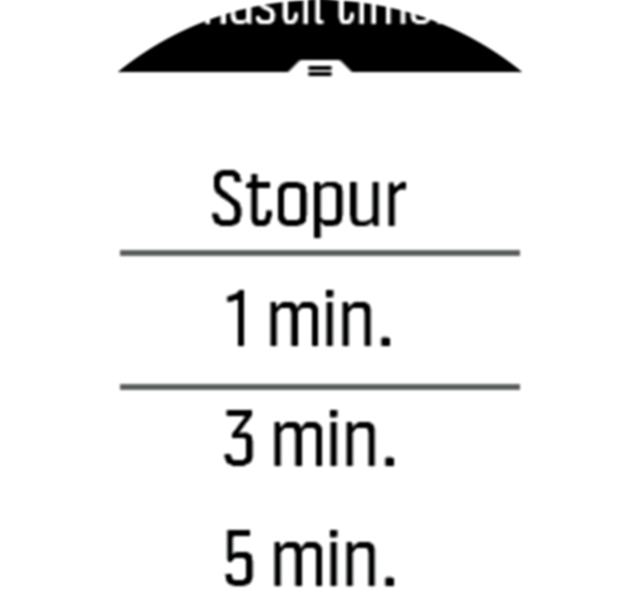 Countdown options Spartan