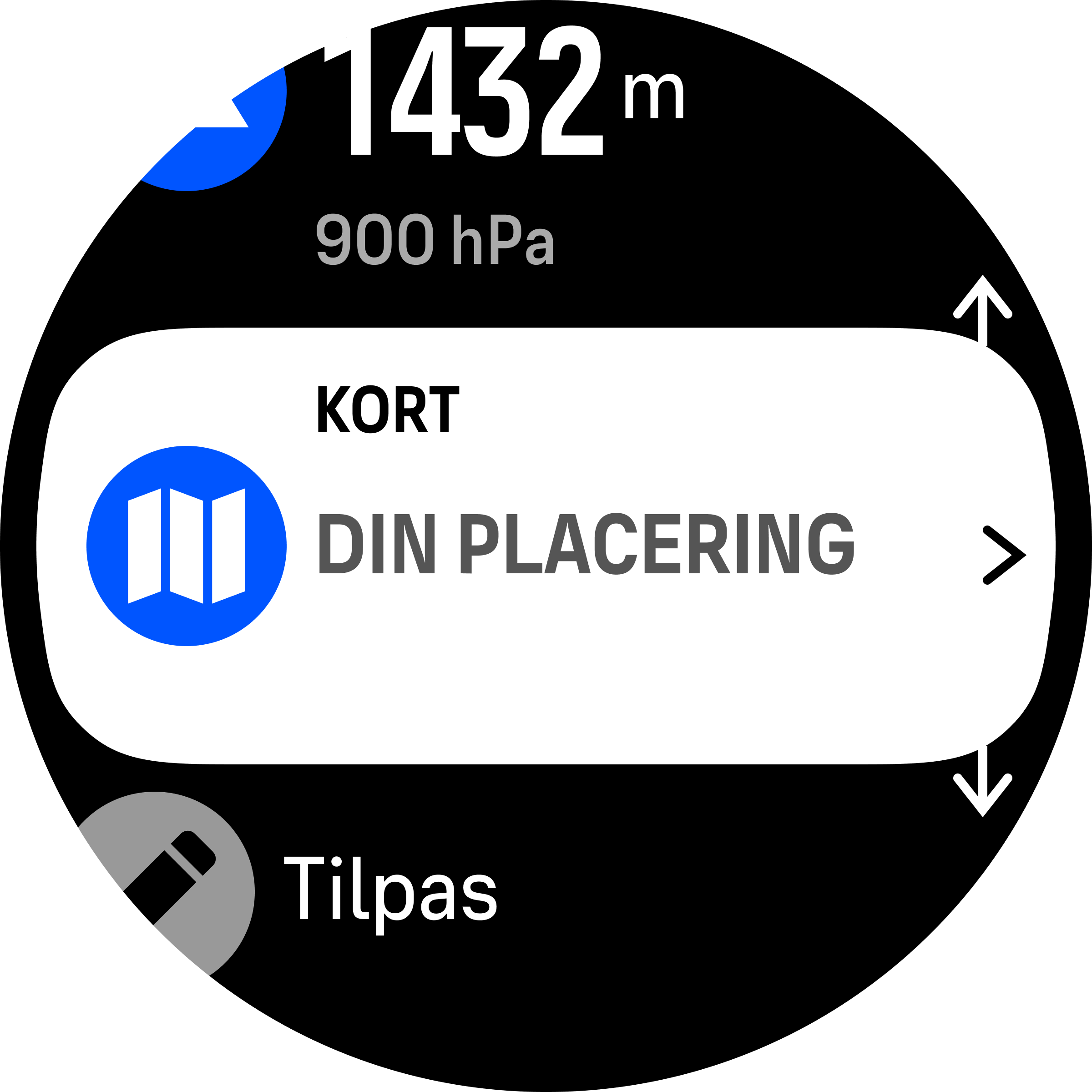 Element i Kortmenuen