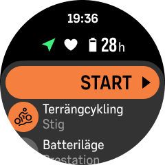 träning starta tävling