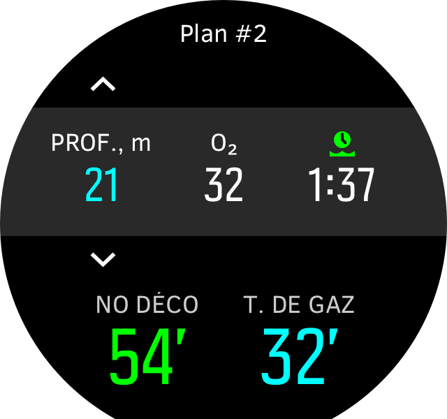 Dive planner D5 2