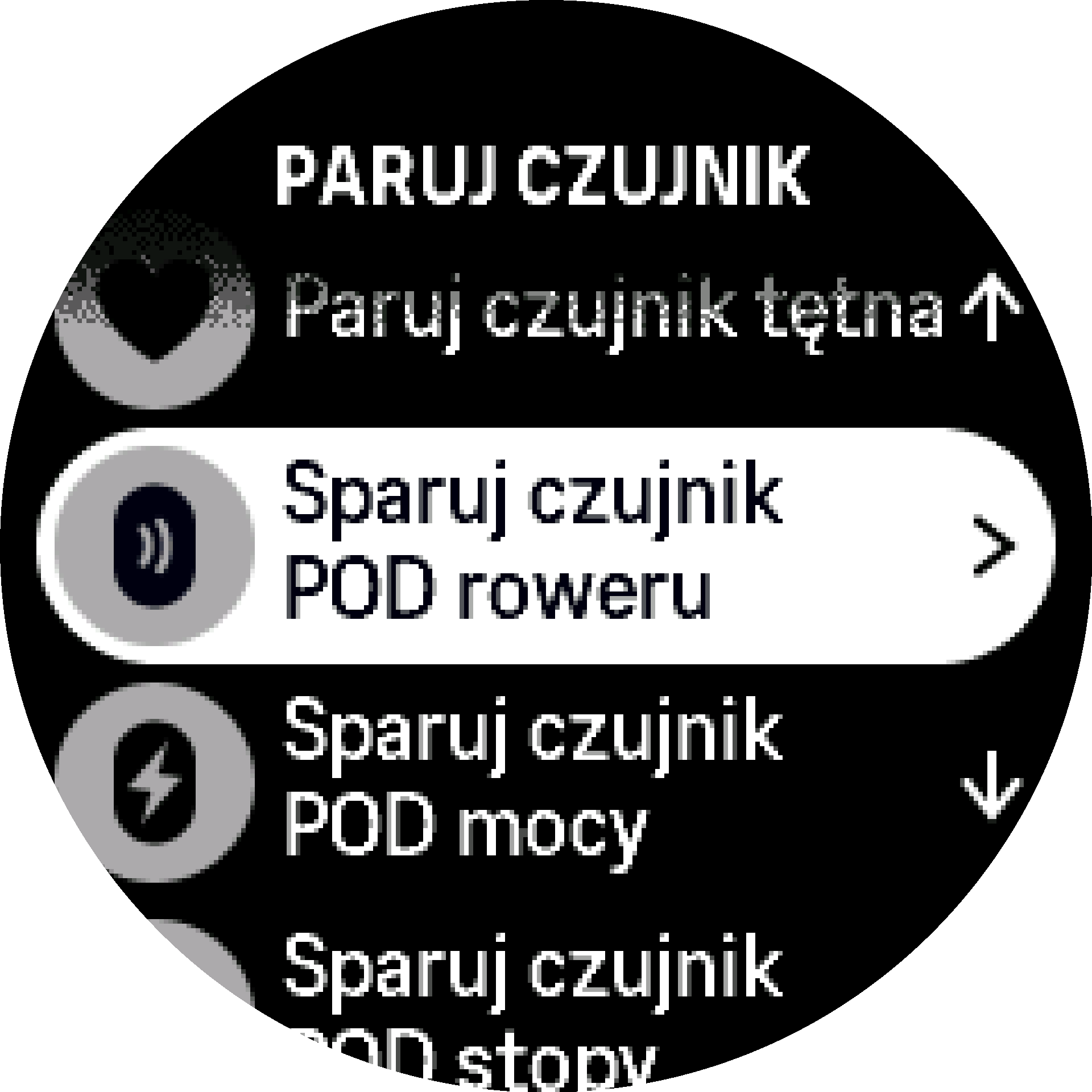 Sensor list S9PP