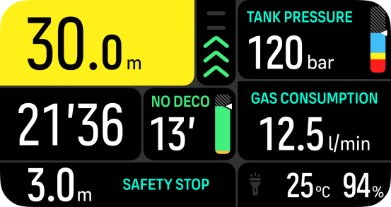 alarm notify depth