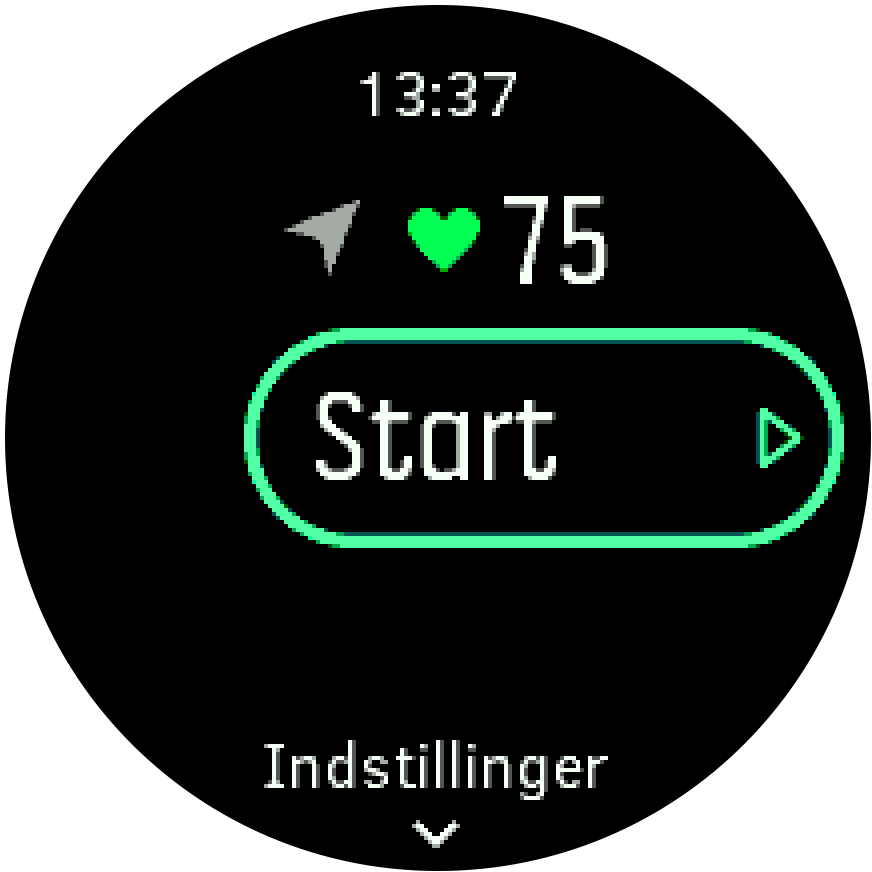 Start exercise