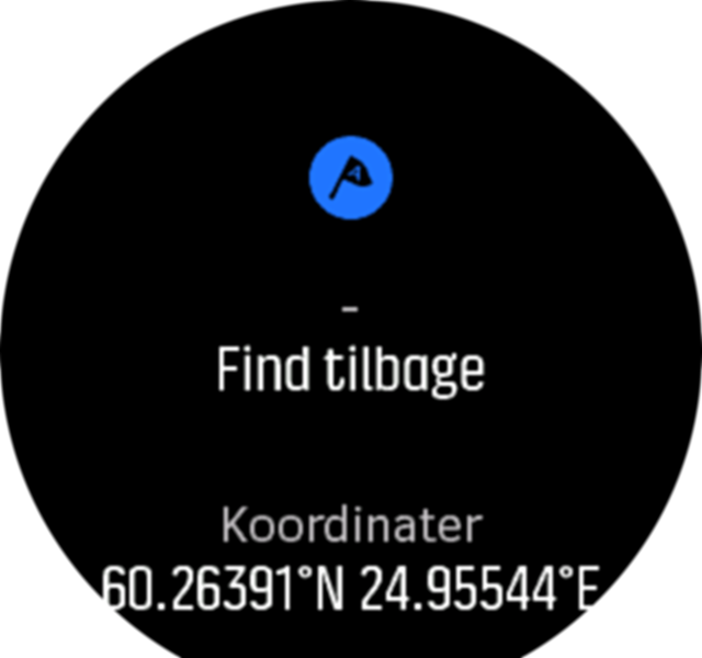 FindBack-oplysninger Spartan