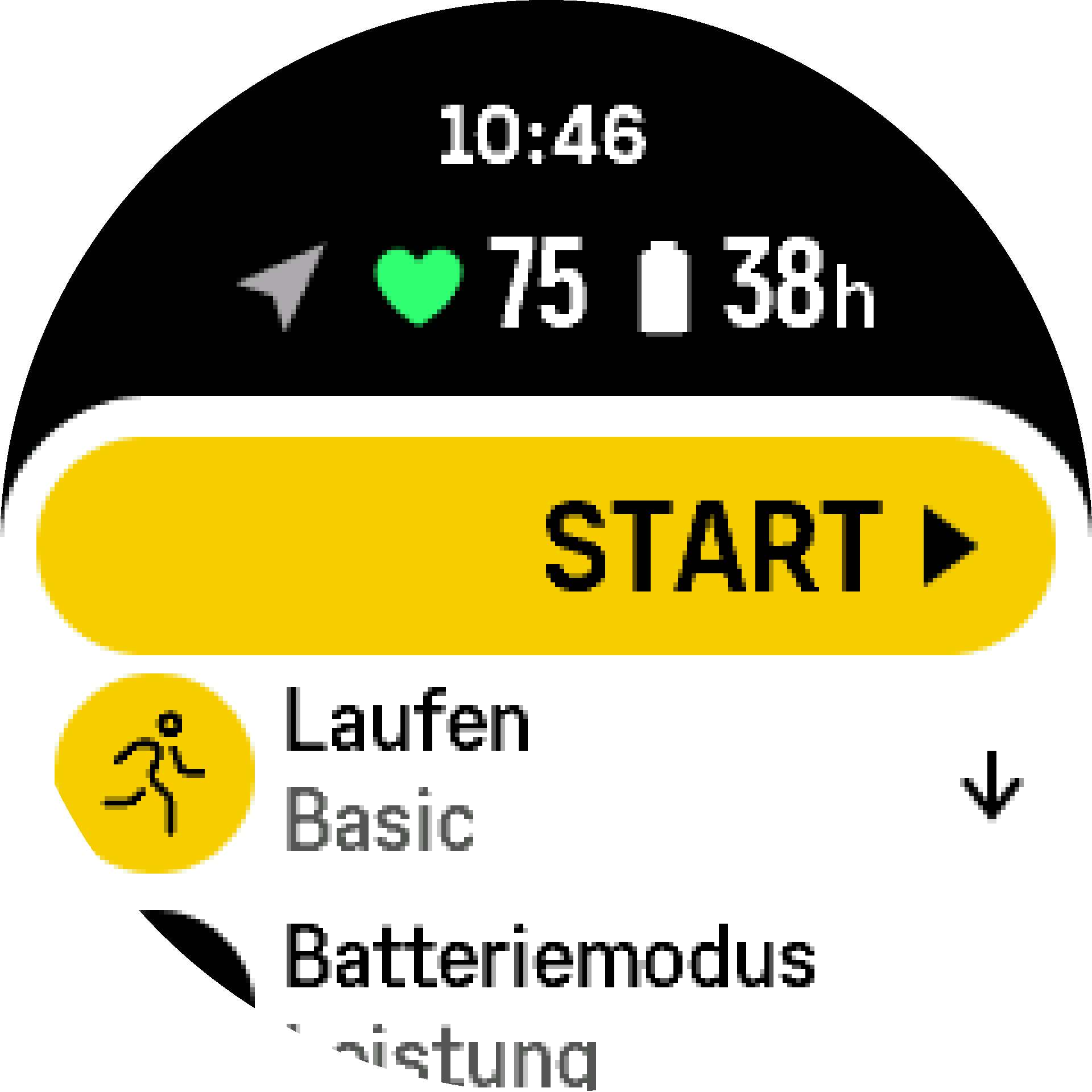 Training starten 02 S9PP